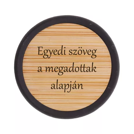 Egyedi gravírozott autóillatosító citrom illattal