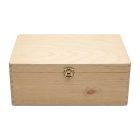 Fenyőfa emlékőrző doboz macival 30×20 cm