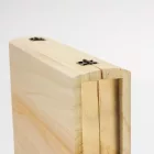 Fa könyv doboz egyedi szöveggel gravírozva 15×21 cm