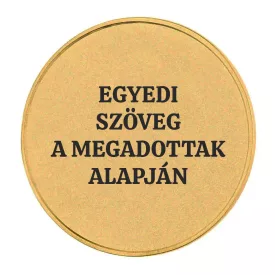 Érme gravírozás egyedi felirattal