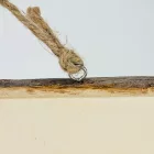 Akasztós fatábla egyedi szöveggel gravírozva 24x14 cm