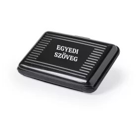 Műanyag kártyatartó RFID védelemmel egyedi szöveggel