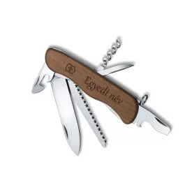   VICTORINOX Swiss Army Forester Wood zsebkés egyedi név gravírozással