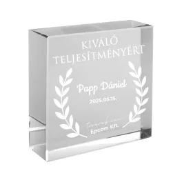 Plakett, trófea, serleg